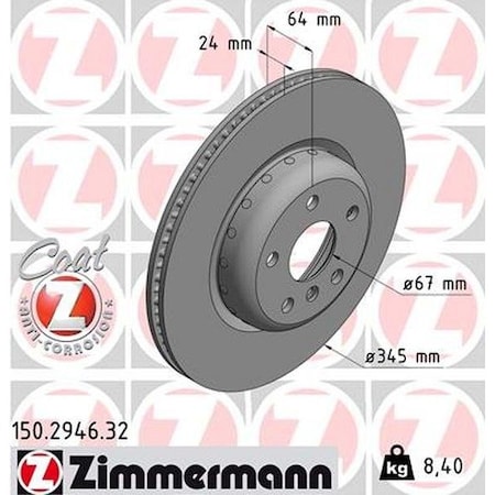 BRAKE DISC - FORMULA F/COATED